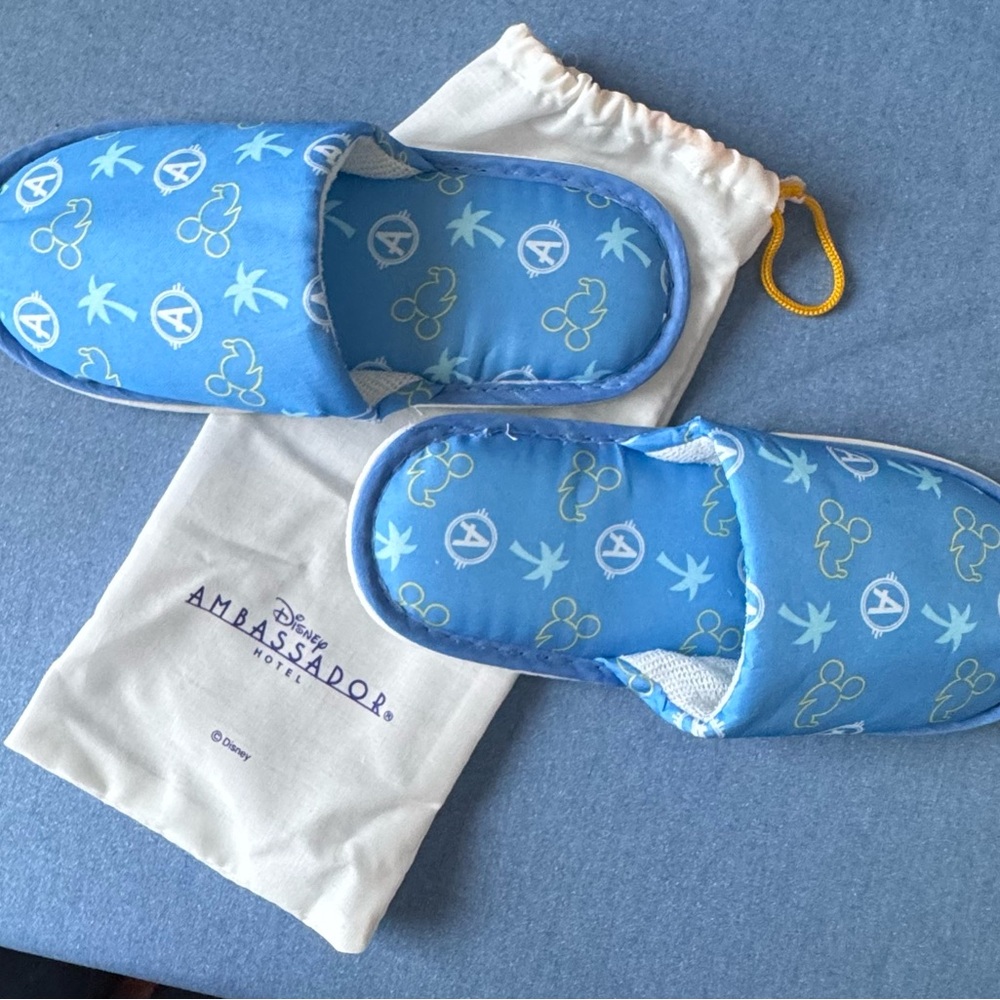 Tokyo Disney Ambassador Hotel Kids Slippers